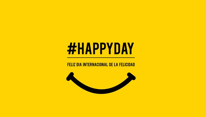Día internacional de la Felicidad 20 de marzo