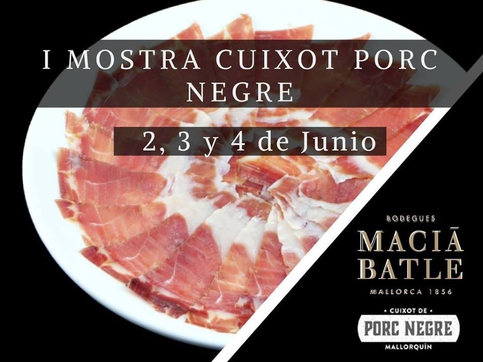 I Mostra de Jamón en Macià Batle.