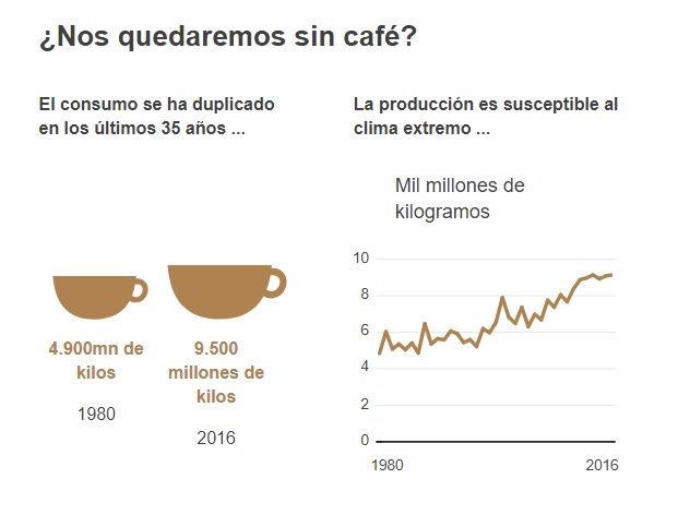 En serio peligro la producción del café