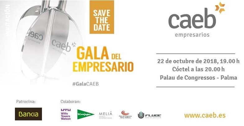 Gala del Empresario del año 2.018 organizado por la CAEB