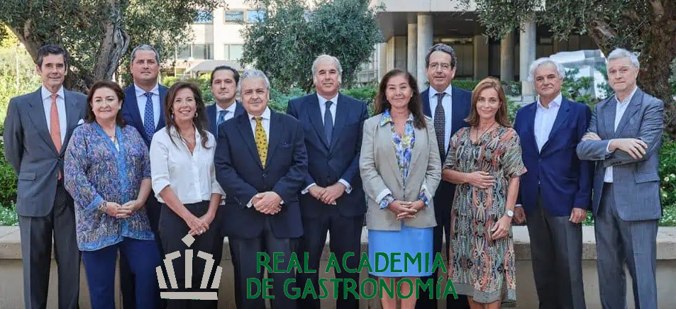 Nuevo presidente de la Real Academia de Gastronomía.